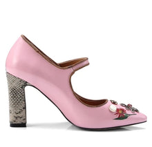 Load image into Gallery viewer, Barbie Jeweled Designer Heels