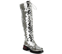 Load image into Gallery viewer, Silver Lining Sequins Boots