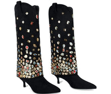Load image into Gallery viewer, Strut Your Stuff Bejeweled Boots