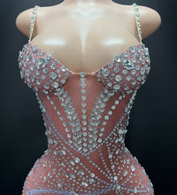 Load image into Gallery viewer, Peach On Ice Custom Dress