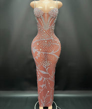 Load image into Gallery viewer, Peach On Ice Custom Dress