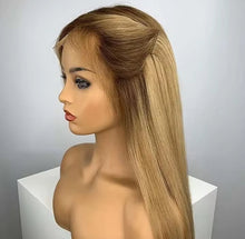 Load image into Gallery viewer, Honey Blonde Ombre Synthetic Wig