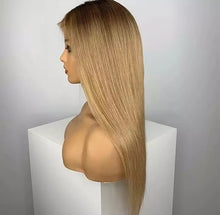 Load image into Gallery viewer, Honey Blonde Ombre Synthetic Wig