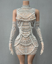 Load image into Gallery viewer, Pearls Of Peace Custom Dress