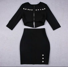 Load image into Gallery viewer, Swirl In Pearls 2pc Set