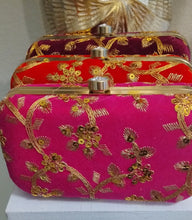 Load image into Gallery viewer, Prosperity Embroidered Clutch