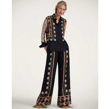 Load image into Gallery viewer, Floral Vintage 2pc Pants Set