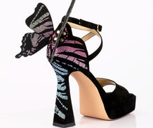 Load image into Gallery viewer, Pretty Butterfly Elegant Heels
