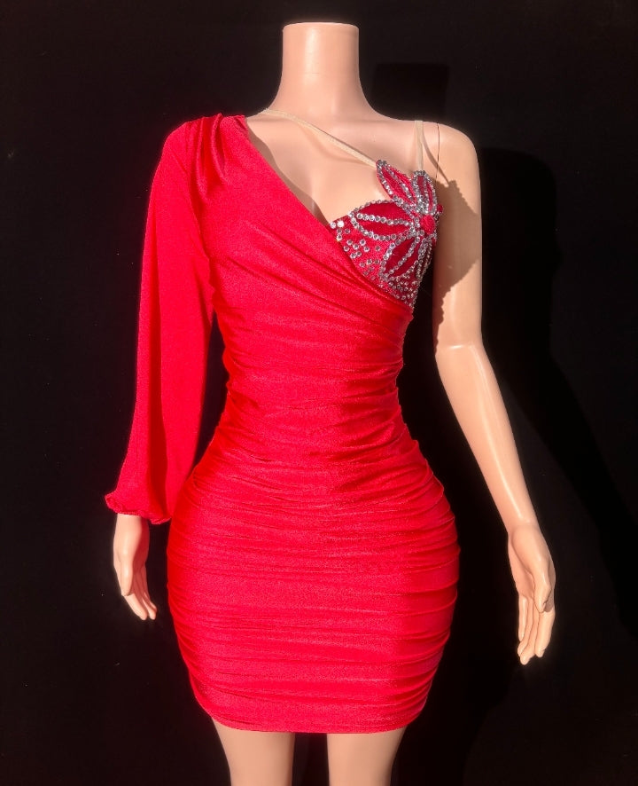 Foxy Red Custom Dress