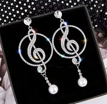 Load image into Gallery viewer, Sweet Melody Bling Earrings
