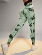 Load image into Gallery viewer, Sexy Tie Dye Yoga Pants
