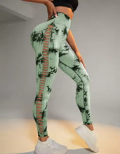 Load image into Gallery viewer, Sexy Tie Dye Yoga Pants
