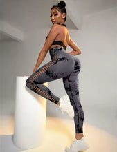 Load image into Gallery viewer, Sexy Tie Dye Yoga Pants
