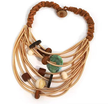 Load image into Gallery viewer, Afrocentric Statement Necklace
