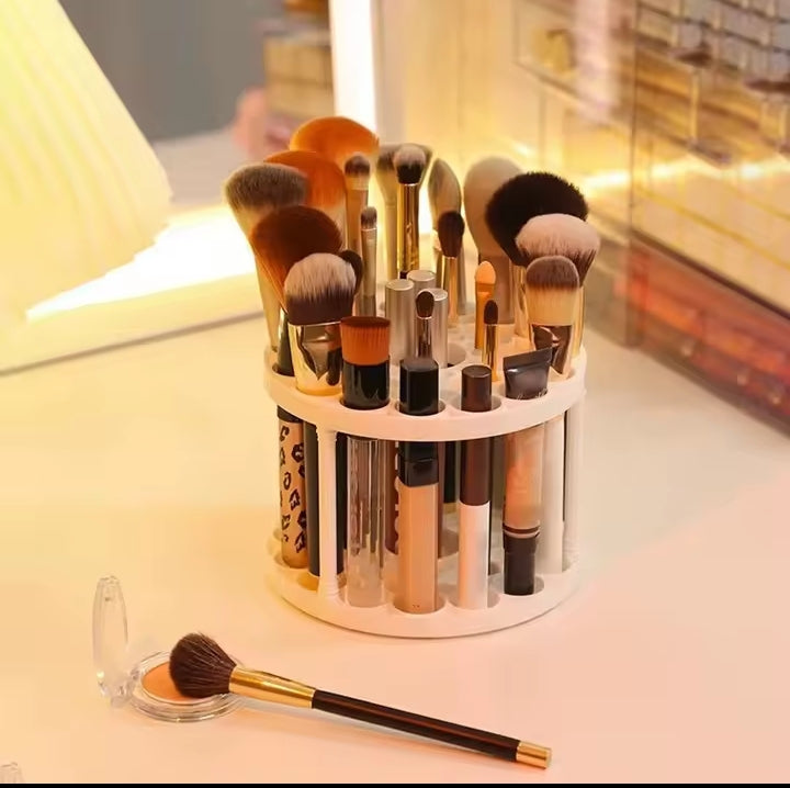 Makeup Brush Rack Organizer
