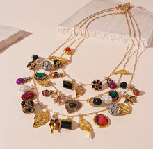 Load image into Gallery viewer, Multi-Layered Charm Necklace
