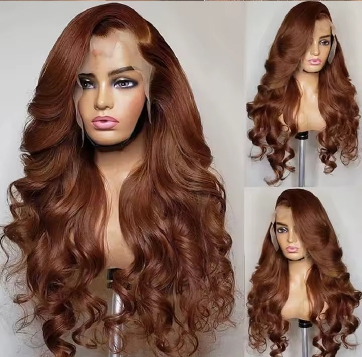 Ginger Spice Lace Front Wig