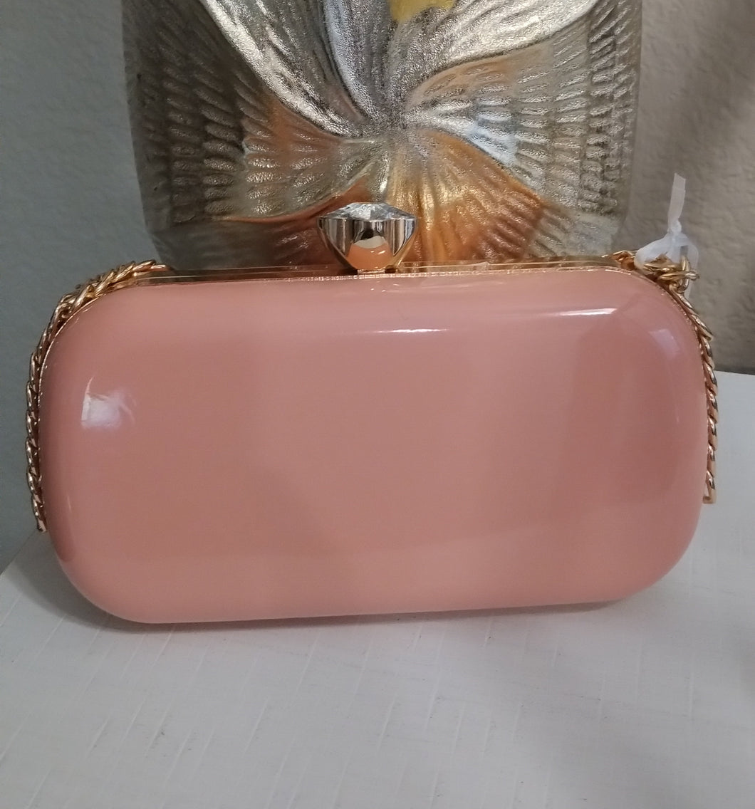 Double Chain Evening Clutch
