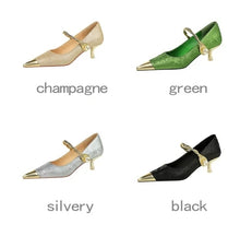 Load image into Gallery viewer, Classic Pointed Toe Heels
