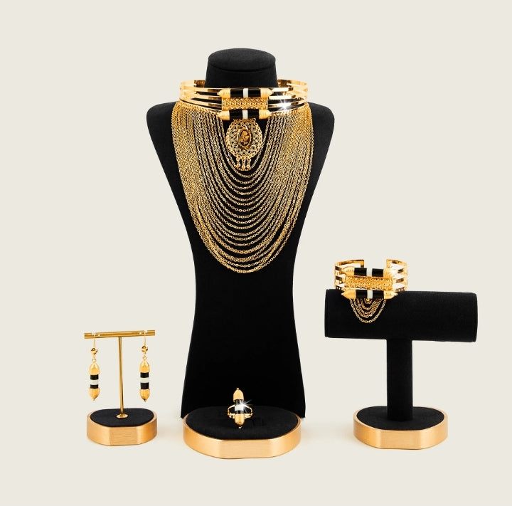 Dubai Luxe 4pc Necklace Set
