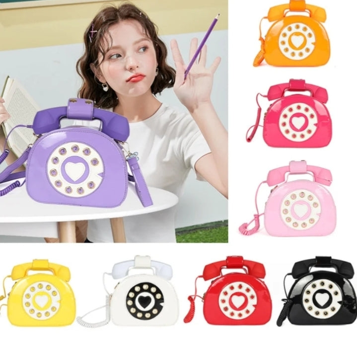 Retro Multi-Function Telephone Handbag