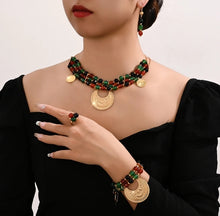 Load image into Gallery viewer, Dubai Royal 4pc Necklace Set

