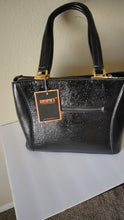 Load and play video in Gallery viewer, Luxury Black Leather Handbag
