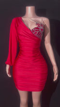 Load and play video in Gallery viewer, Foxy Red Custom Dress
