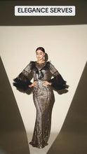 Load and play video in Gallery viewer, Elegance Serves Custom Dress
