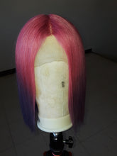 Load image into Gallery viewer, Pamela 16&quot; Colored Bob Wig

